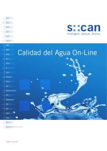 Calidad del Agua On-Line - S-can