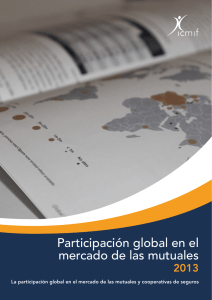 Participación global en el mercado de las mutuales | 2013