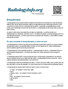 Braquiterapia - RadiologyInfo.org