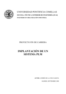 Implantación de un Sistema PLM - IIT