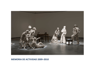 memoria de actividad 2009–2010