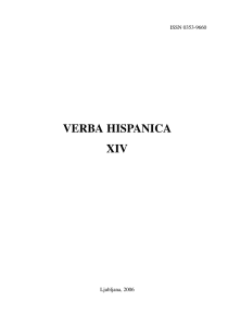 Verba Hispánica, XIV