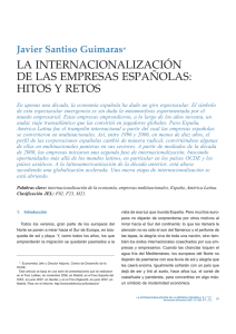 la internacionalización de las empresas españolas