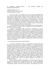 El Derecho constitucional y los nuevos modos de