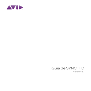 Guía de SYNC™ HD - akmedia.[bleep]digidesign.[bleep]