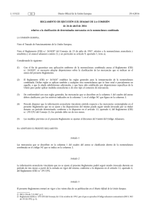 REGLAMENTO DE EJECUCIÓN (UE) 2016/ 665 DE LA COMISIÓN