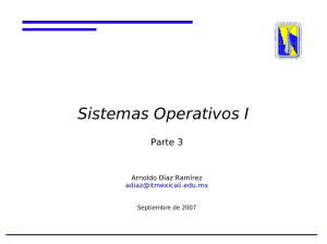 Sistemas Operativos I - Sistemasoperativos2010-1