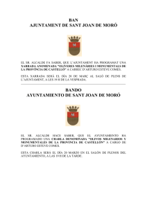 Bando - Ajuntament de Sant Joan de Moro