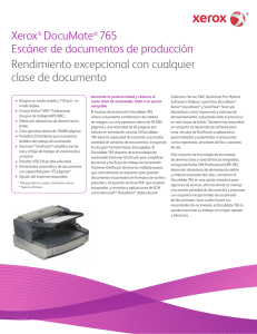 Xerox® DocuMate® 765 Escáner de documentos de