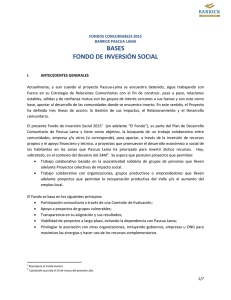 bases fondo de inversión social