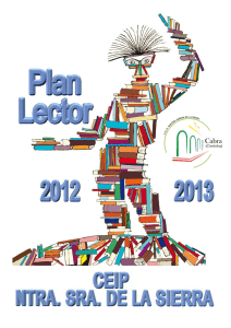 plan de lectura y biblioteca 2012-2013
