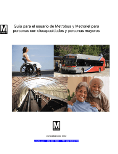Guía para el usuario de Metrobus y Metroriel para