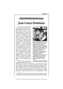 Juan García Hortelano - Biblioteca de la Fundación