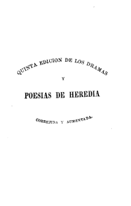 Poesías de Don José María Heredia - Biblioteca Virtual Miguel de
