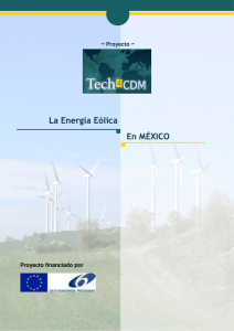 Energia Eolica en Mexico