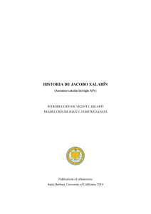 Historia de Jacobo Xalabín - eHumanista