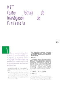 VTT Centro Técnico de Investigación de Finlandia