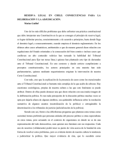 RESERVA LEGAL EN CHILE - Trigésimo Séptimas Jornadas