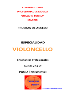 Parte A - Conservatorio Profesional de Música "Joaquín Turina"