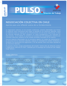 negociación colectiva en chile