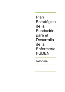 Plan Estratégico 2013-2016
