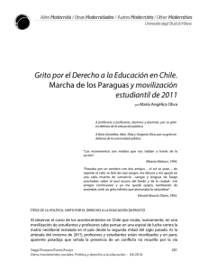 Grito por el Derecho a la Educación en Chile