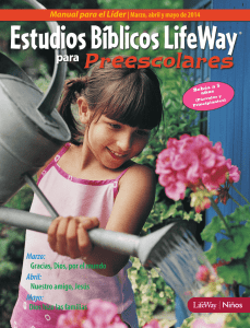 Estudios Biblicos LifeWay para Preescolares, Manual para el Lider