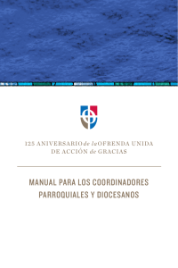 manual para los coordinadores parroquiales y