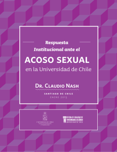 acoso sexual - Universidad de Chile