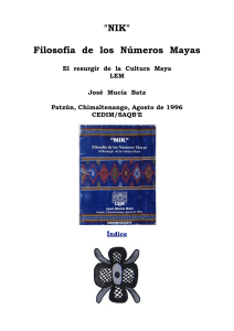 Filosofía de los Números Mayas