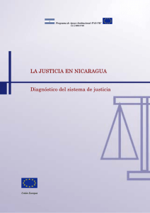 La justicia en Nicaragua
