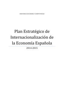 Plan Estratégico de Internacionalización de la Economía Española