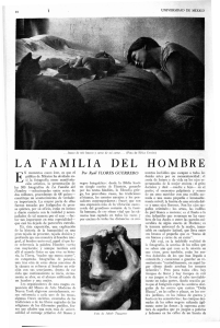la familia del .homb·re - Revista de la Universidad de México