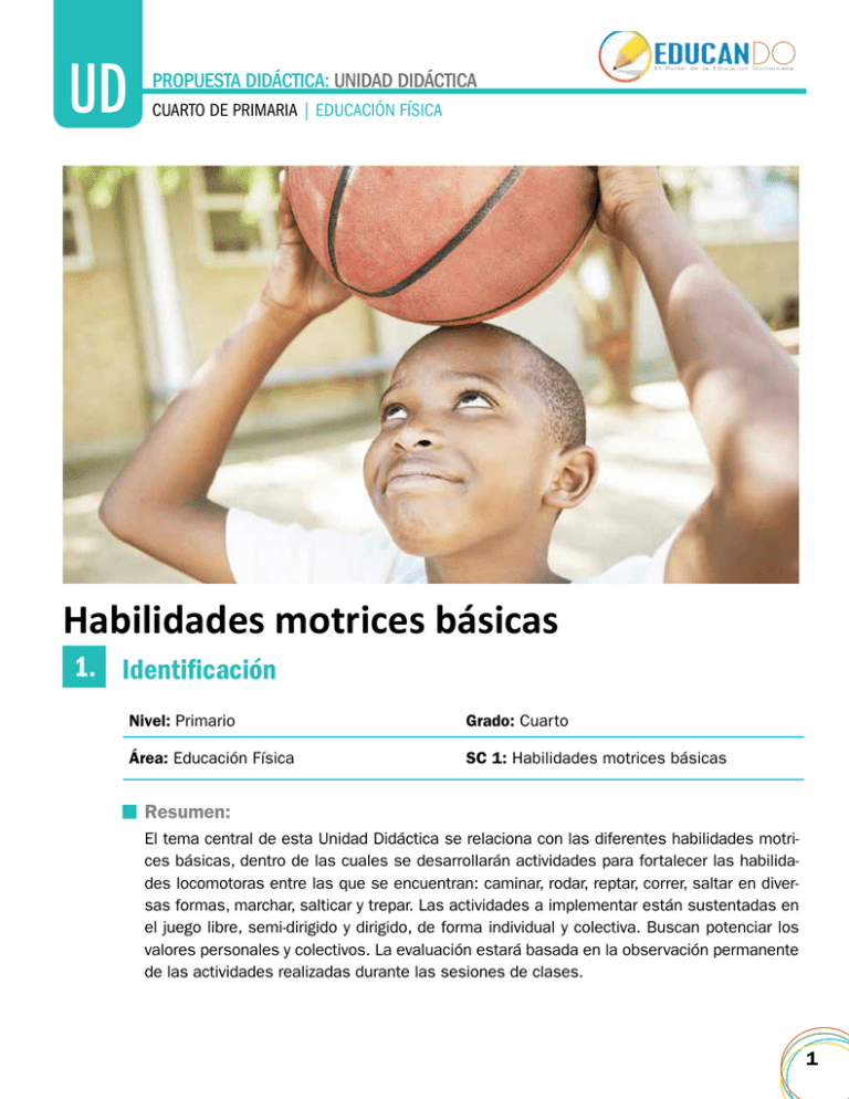 Habilidades Motrices Básicas