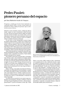 Pedro Paulet: pionero peruano del espacio