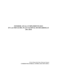 evaluación informe de cumplimiento período 2013
