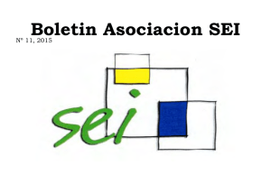 Boletin SEI 11 2015 - Asociación SEI – Servicio Socioeducativo