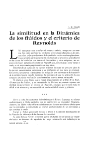 Reynolds - Anales del Instituto de Ingenieros de Chile