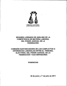 Material de los participantes - Tribunal Electoral del Poder Judicial