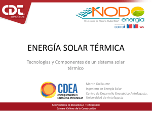 Presentación 3 – Energía Solar Térmica