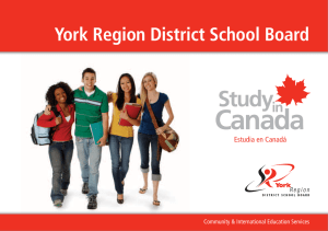 Canada - York Region District School Board