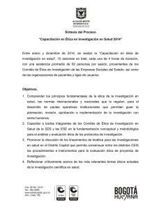 Síntesis_Capacitación_Ética_investigación_Salud_2014