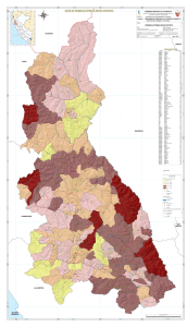 mapa de pobreza extrema según distrito