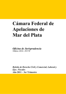 Cámara Federal de Apelaciones de Mar del Plata