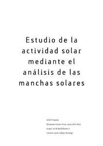 Estudio de la actividad solar2 - Tel·lúrium. Rafael Balaguer Rosa