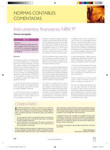 Instrumentos financieros NRV 9ª
