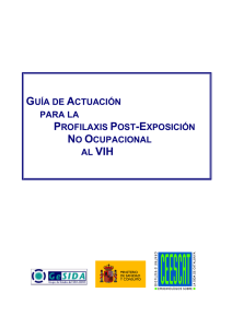 guía de actuación para la profilaxis post