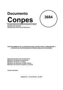 Conpes 3684 de 2010 - Libros | Seminarios | Nueva Legislacion