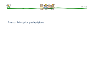 Anexo: Principios pedagógicos
