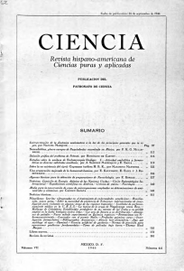 CIENCIA Revista Hispano-Americana, 1946